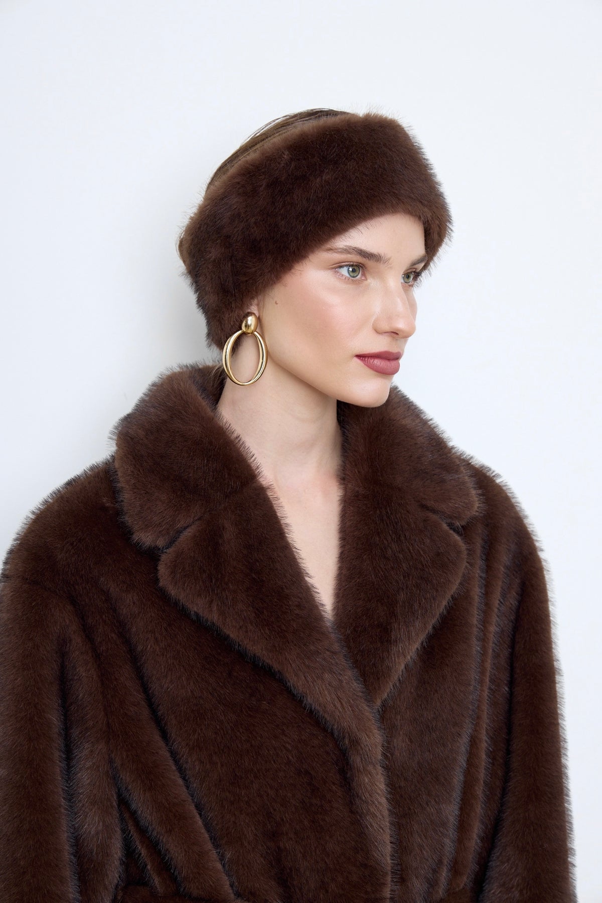 Faux Mink Fur Headband