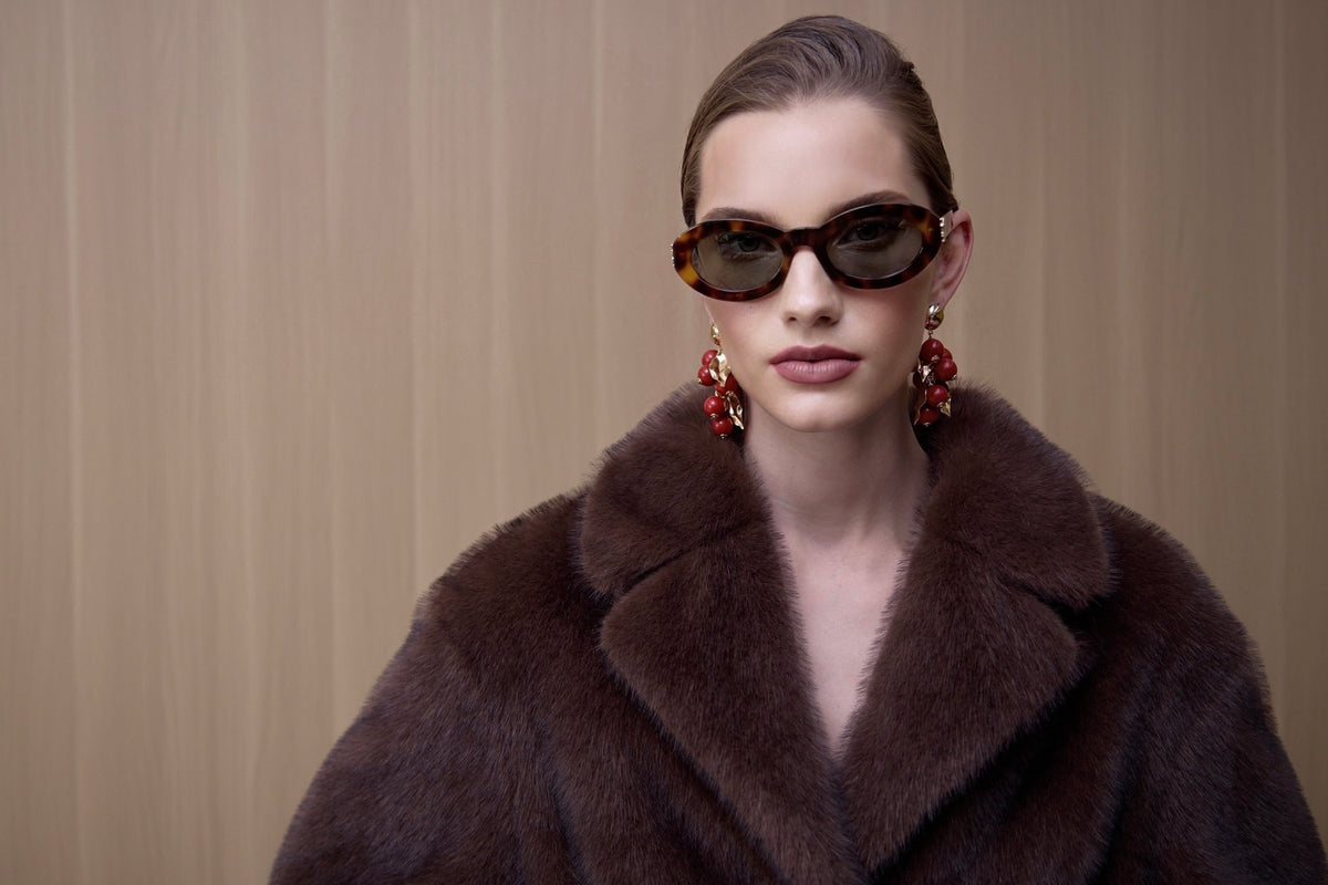 Alissa Faux Mink Fur Coat
