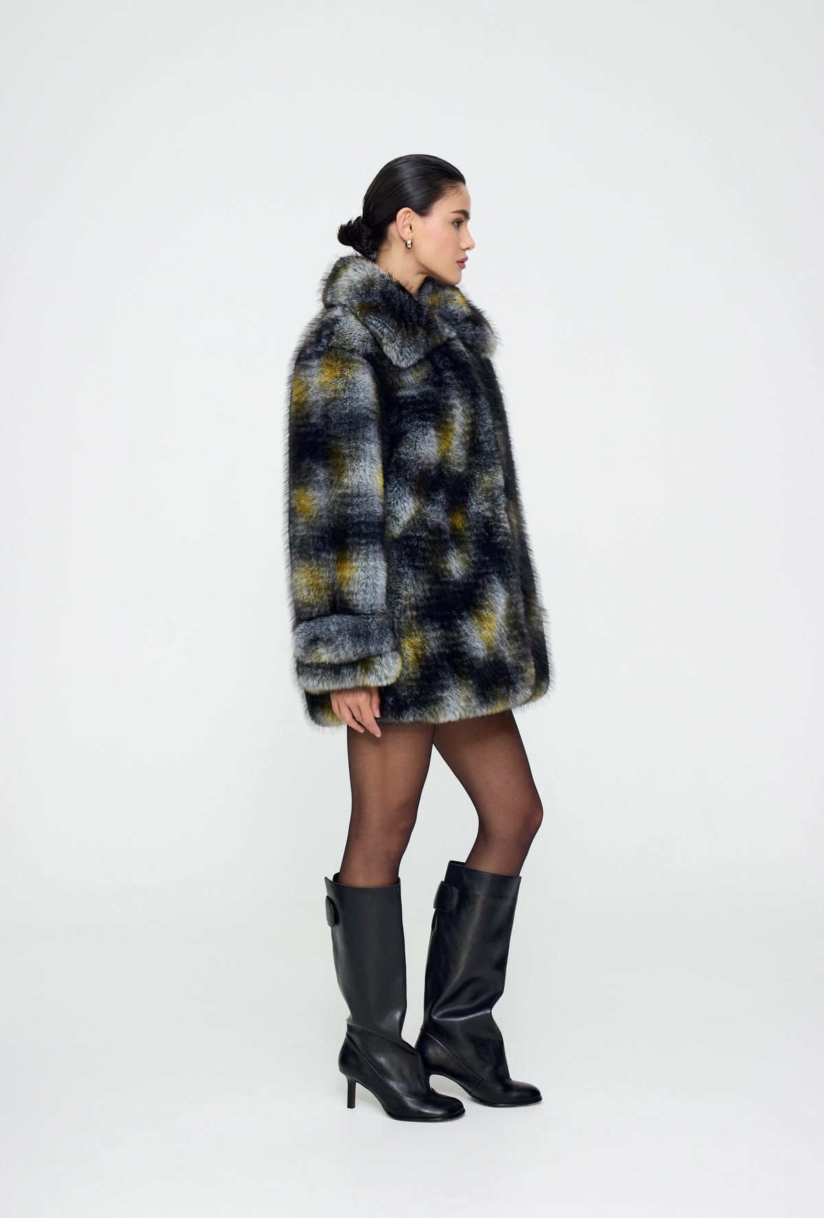 Odry Arctic Fox Faux Fur Coat
